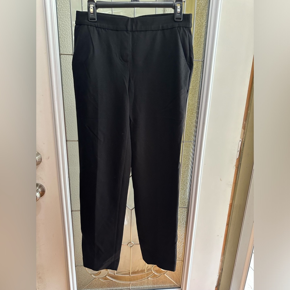 Talbots black pants elastic waist size 4 excellent condition